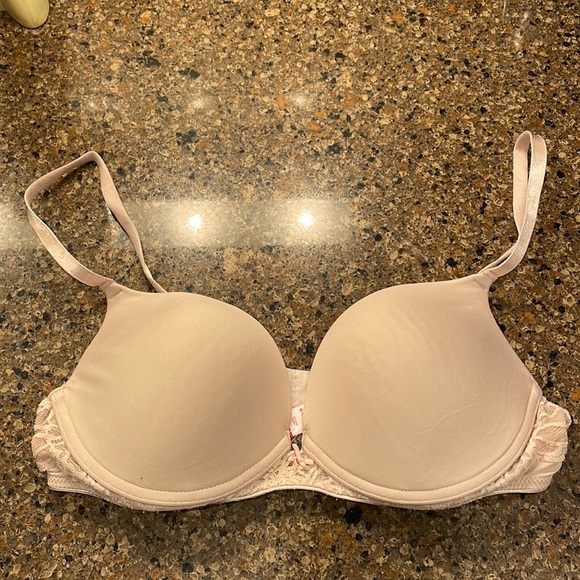 Josie Natori Bliss Perfection Contour Underwire Bra Nude Size 36B - Picture 3 of 9
